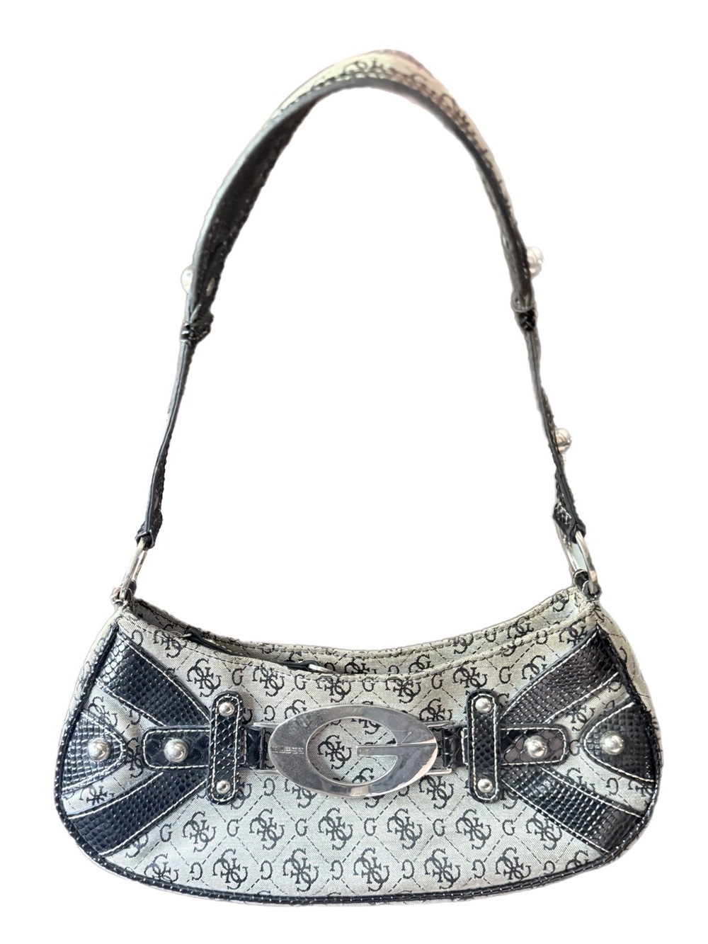 Y2K guess shoulder purse